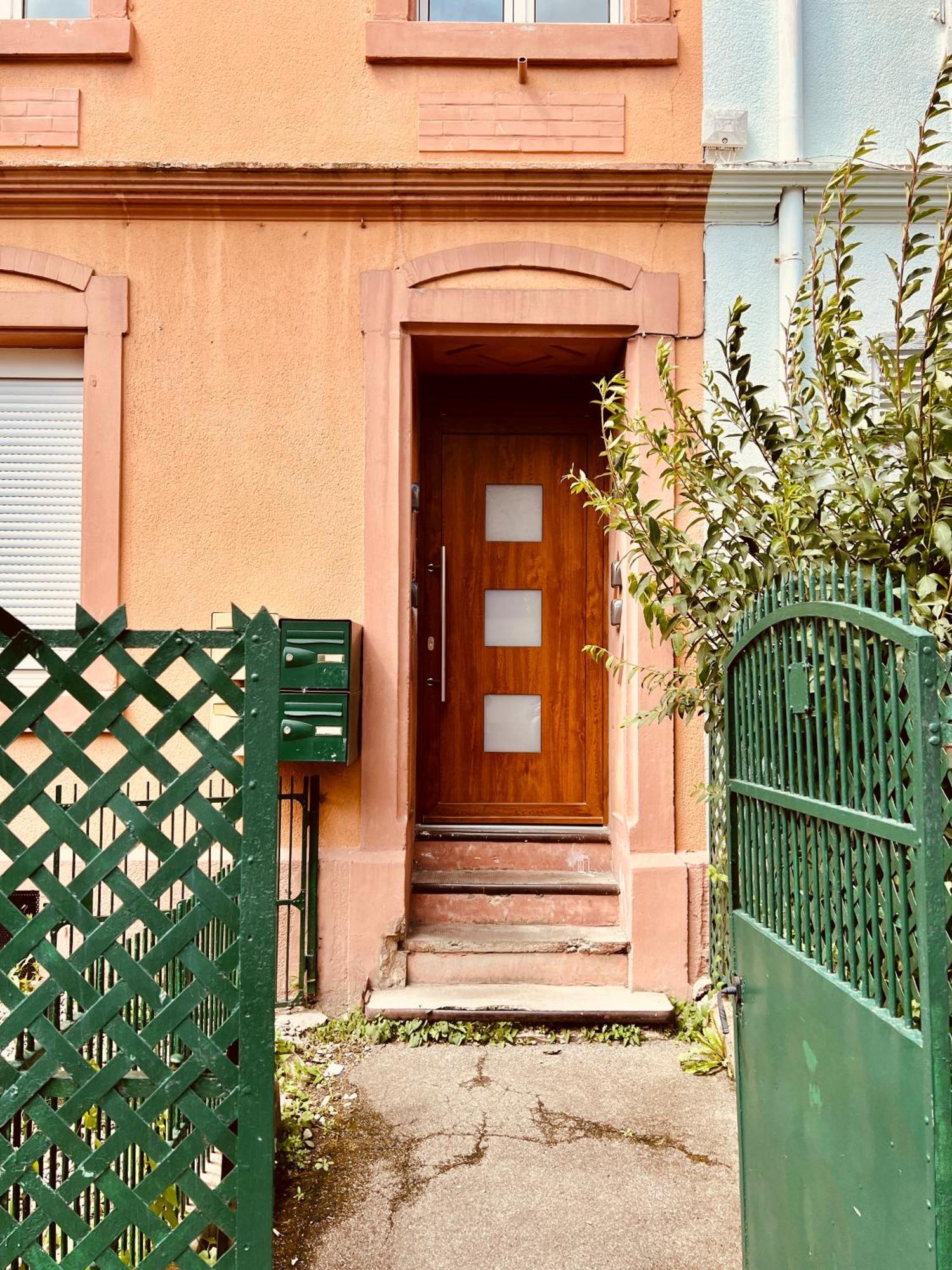 Rs-0 - Appartement F2 Au Rdc A Mulhouse Pour 1-3 Pers Exterior foto